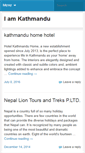 Mobile Screenshot of kathmandu.im